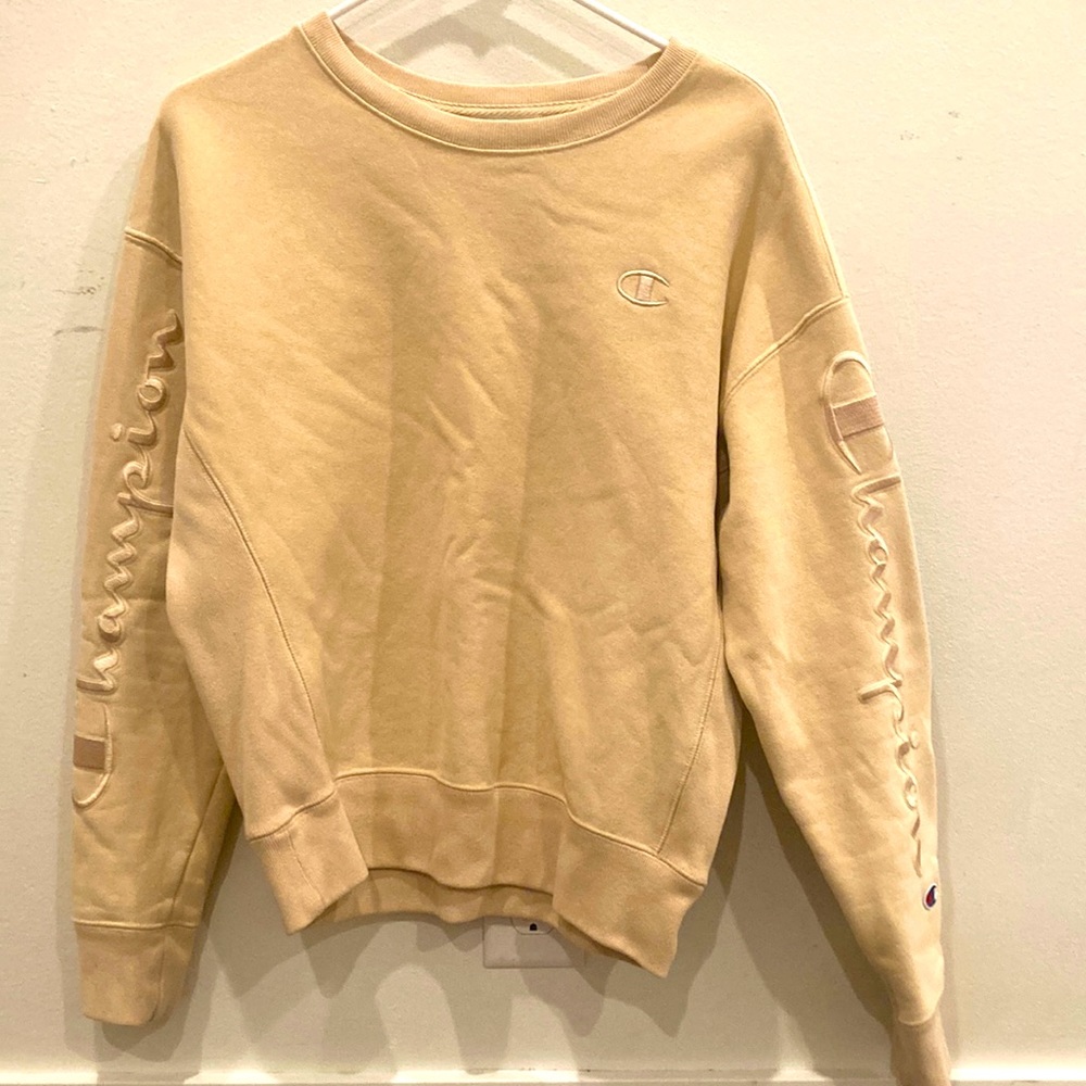 Golden Yellow Champion Hoodie